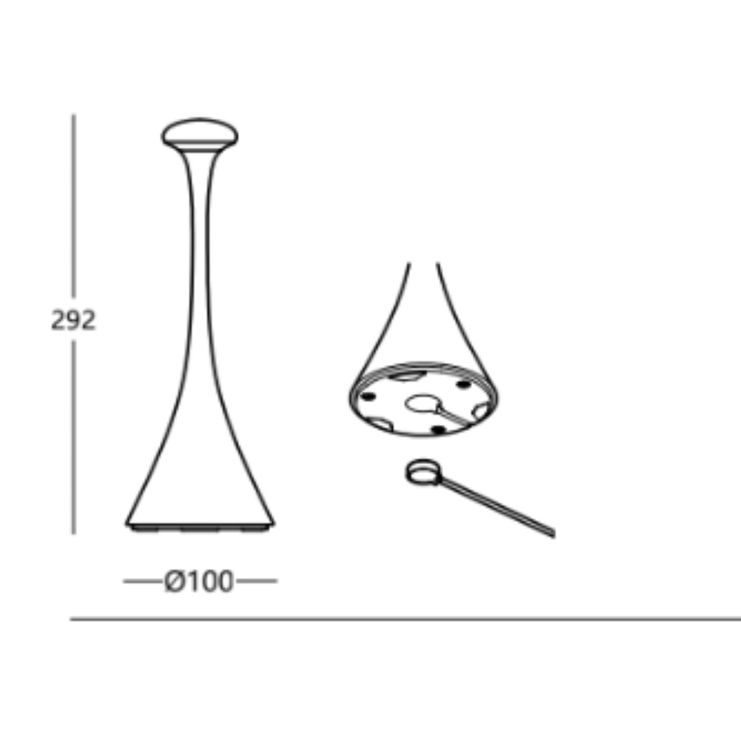 Ubiqua Pinup Maxi With 182 Lumens - 2.2W 3.7V Power (Sage Green)