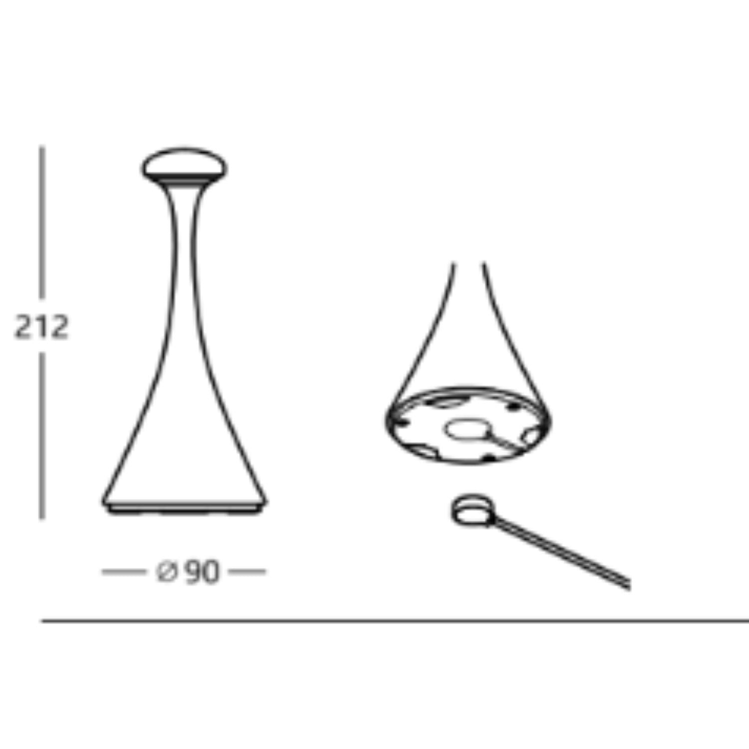 Ubiqua Pinup Mini With 182 Lumens - 2.2W 3.7V Power (Flame Red)