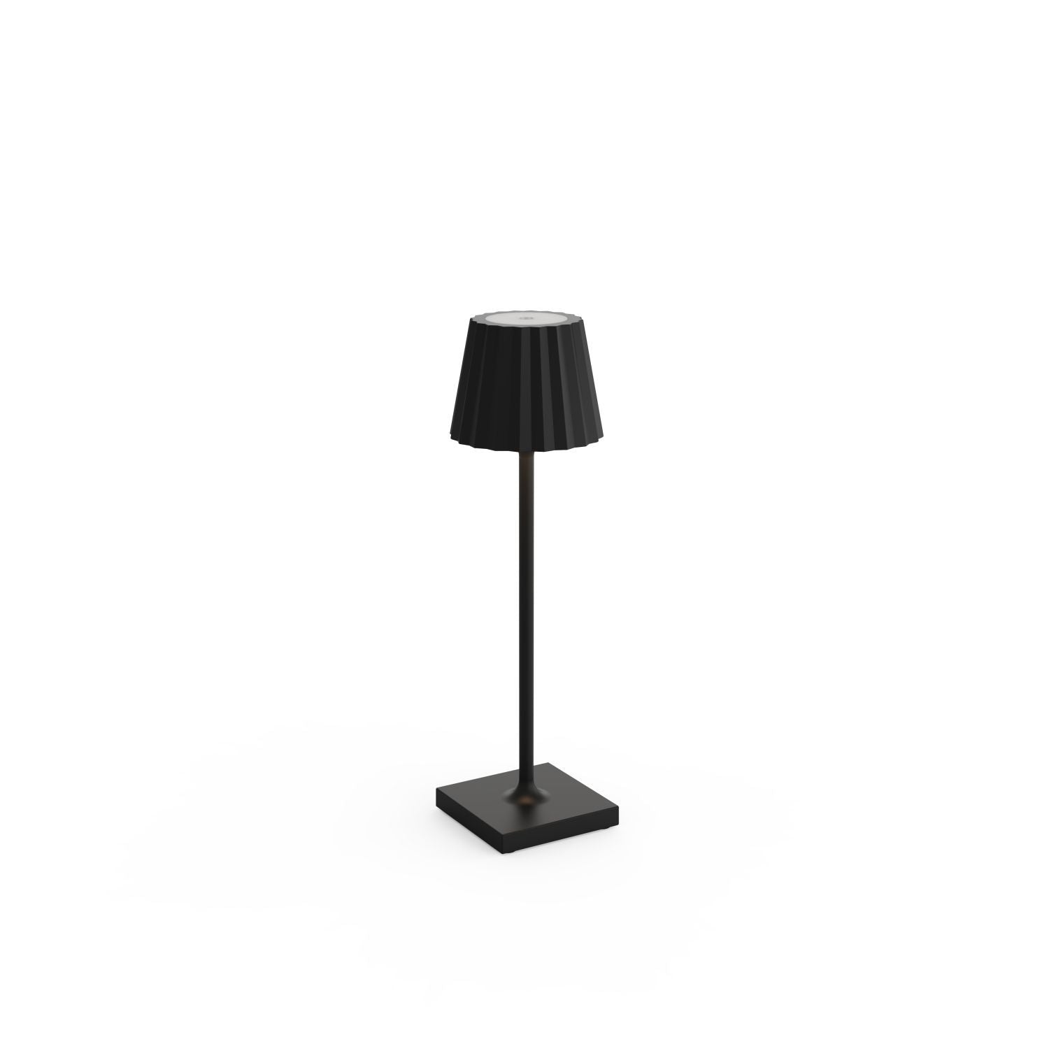 Ubiqua Plisse Nano With 123/131 Lumens - 1.4W 5V Power (Black)