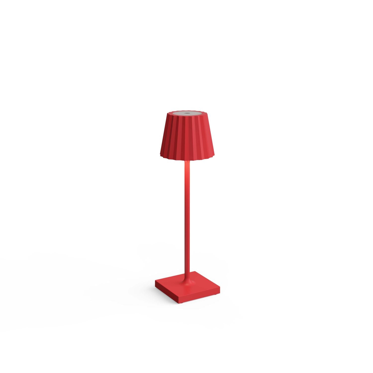 Ubiqua Plisse Nano With 123/131 Lumens - 1.4W 5V Power (Flame Red)