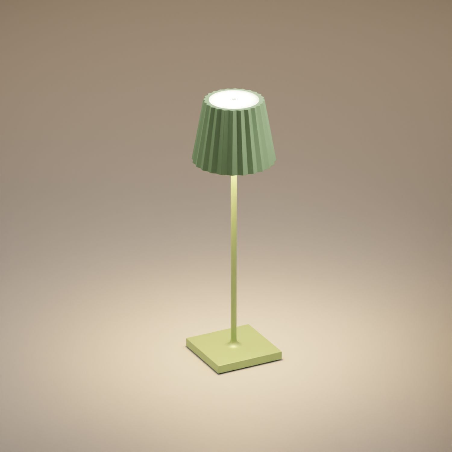 Ubiqua Plisse With 188 Lumens - 2.2W 5V Power (Sage Green)