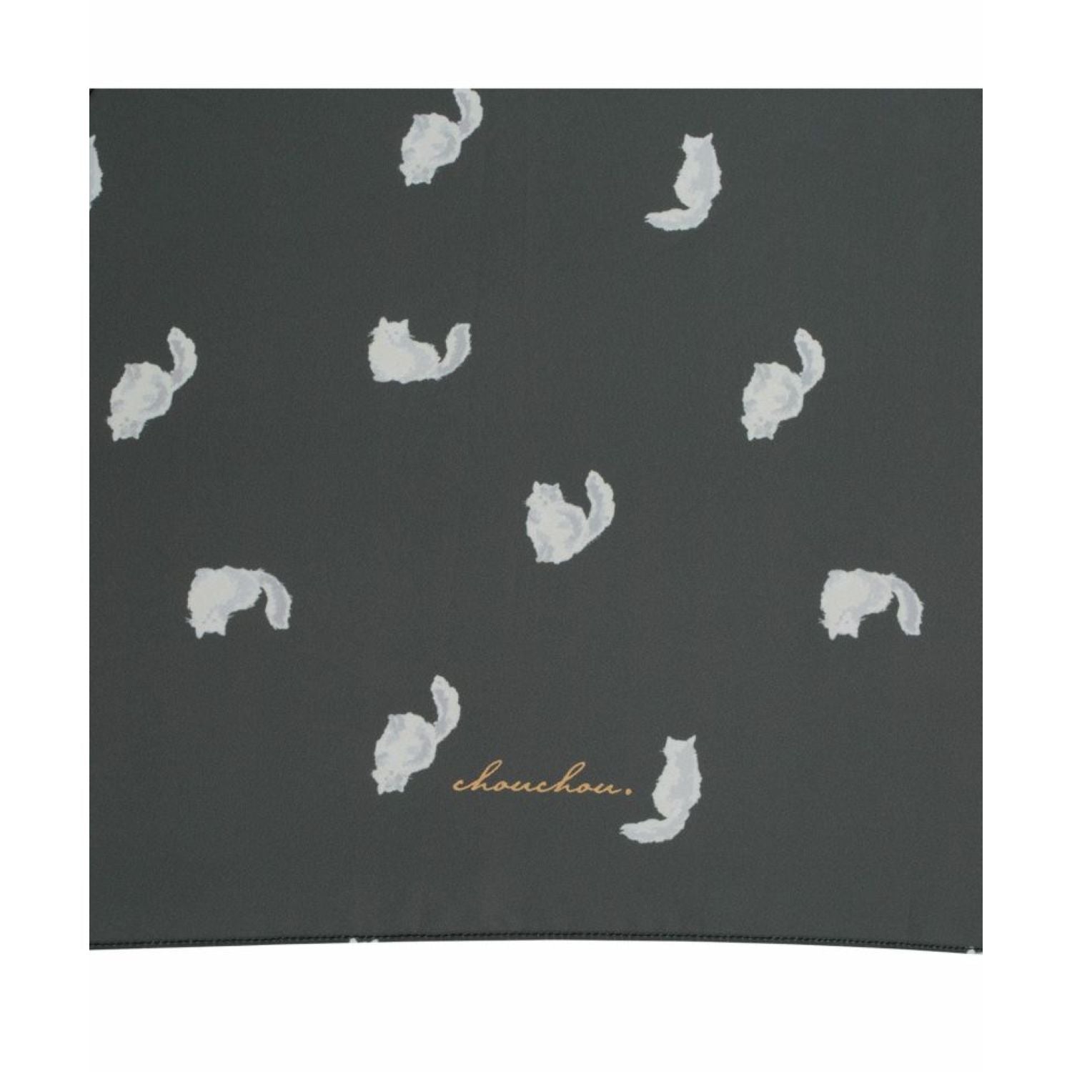 WPC Basic UV Protection Umbrella 50cm - Cats (Charcoal)