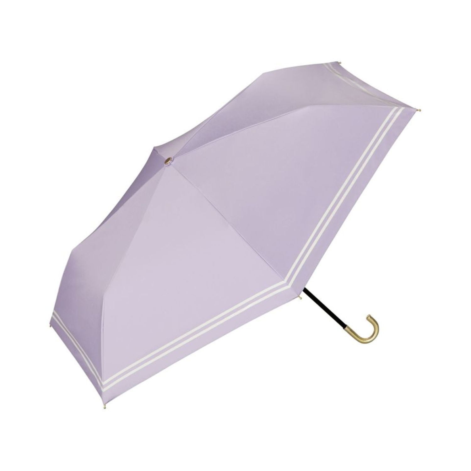 WPC Blackout Sailor Mini Folding Umbrella UV Protection UPF 50+ Umbrella 50cm (Lavender)