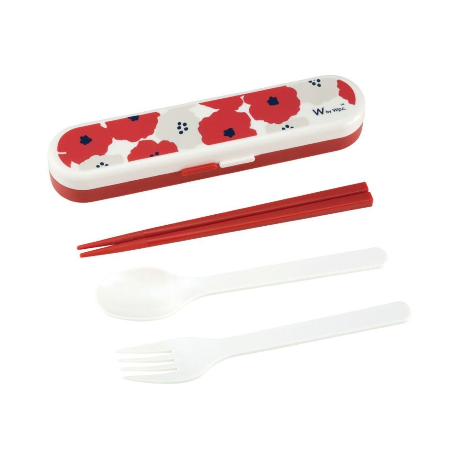 WPC Cutlery Set (Peony Red)