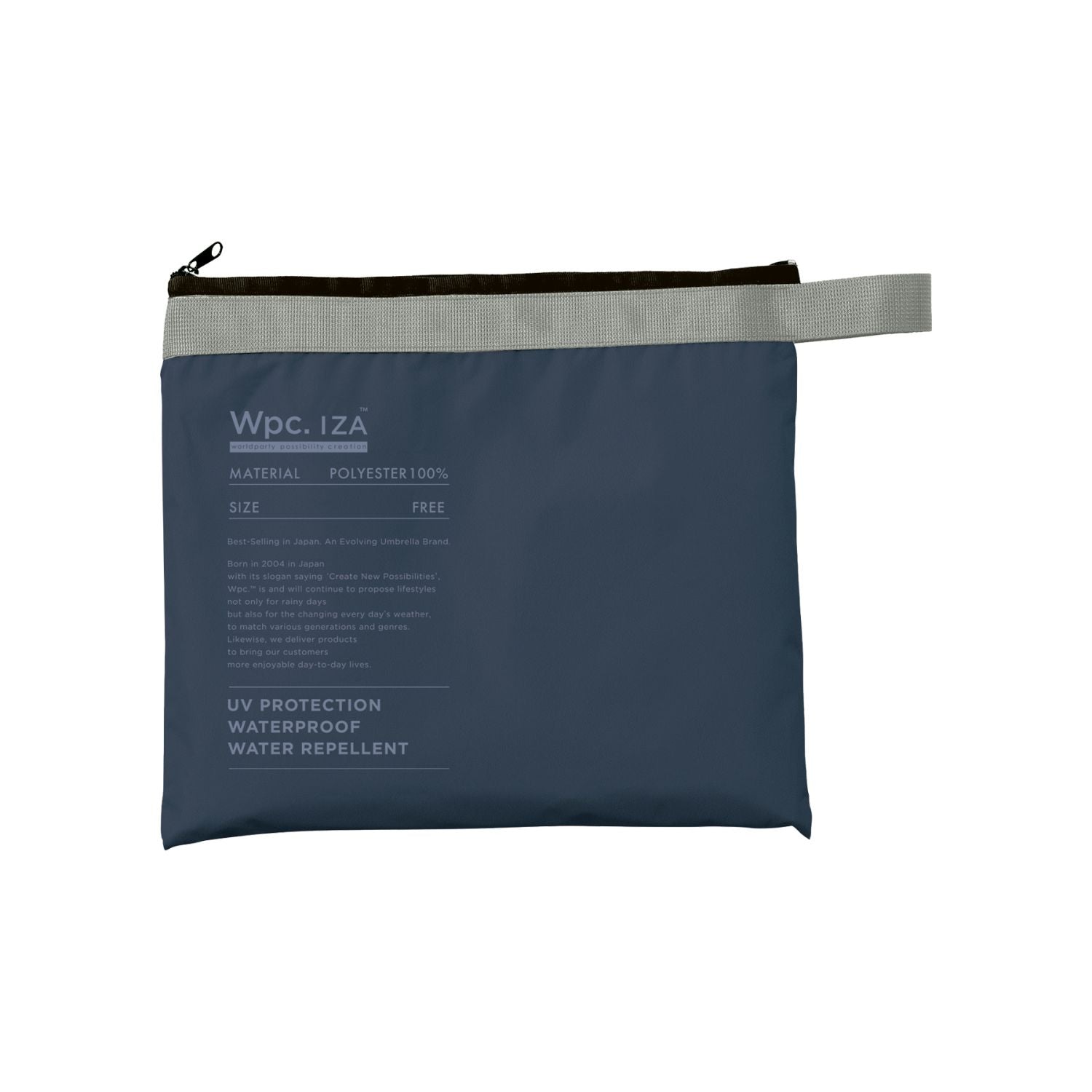 WPC IZA Rain Breaker Poncho Water Repellent One Size (Navy)