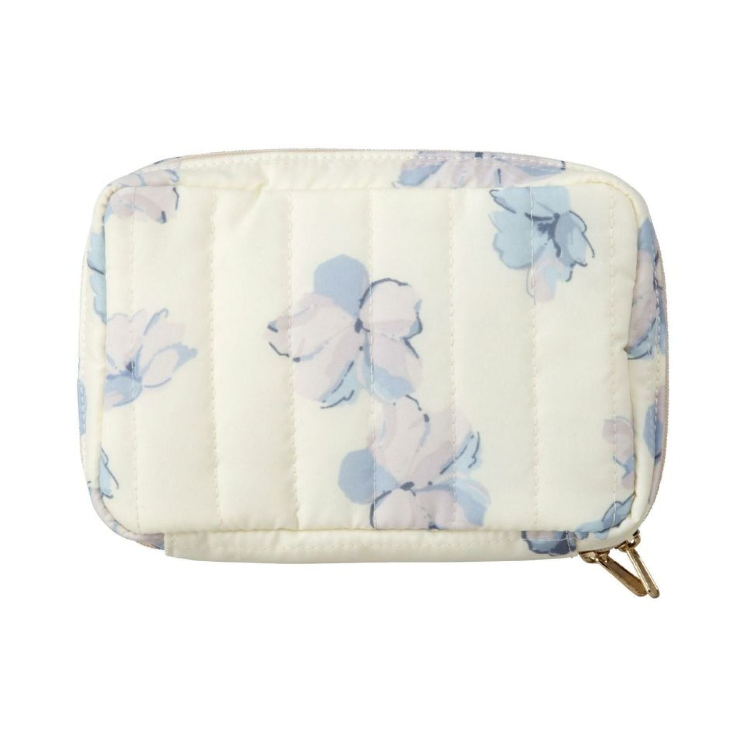 WPC Quilting Gadget Pouch Water Repellent (Creamy Flower Off White)
