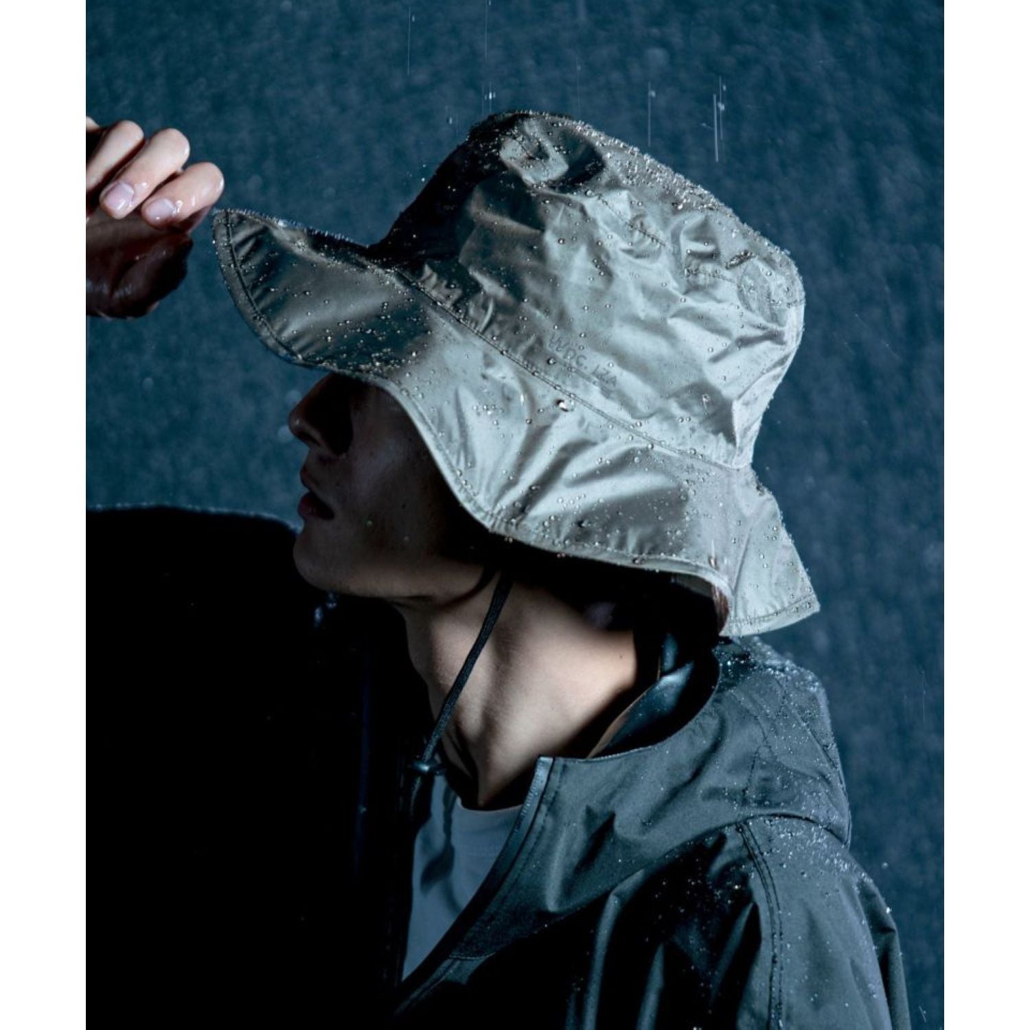 WPC Rain Breaker Safari Hat With UV Protection (Gray)