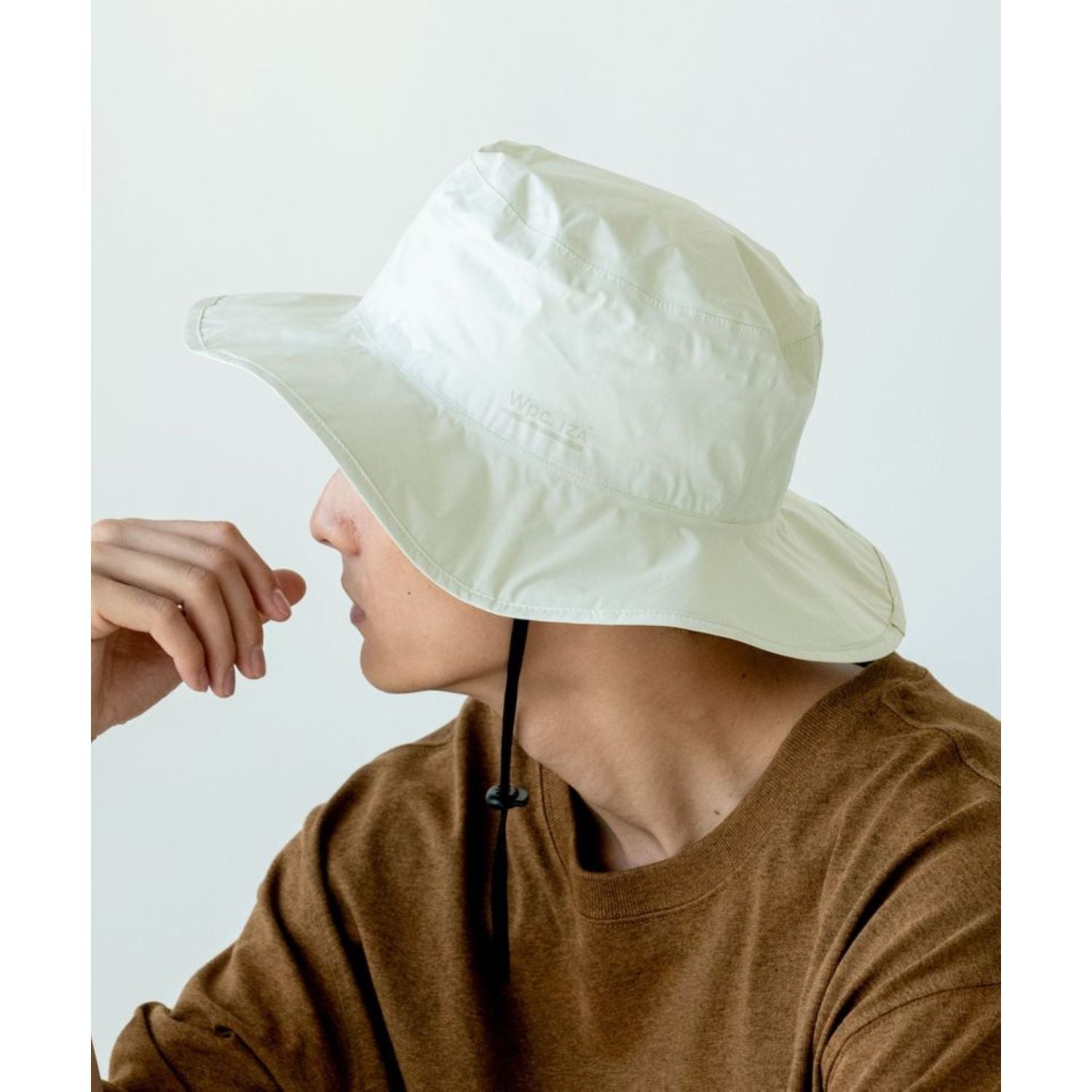 WPC Rain Breaker Safari Hat With UV Protection (Off White)
