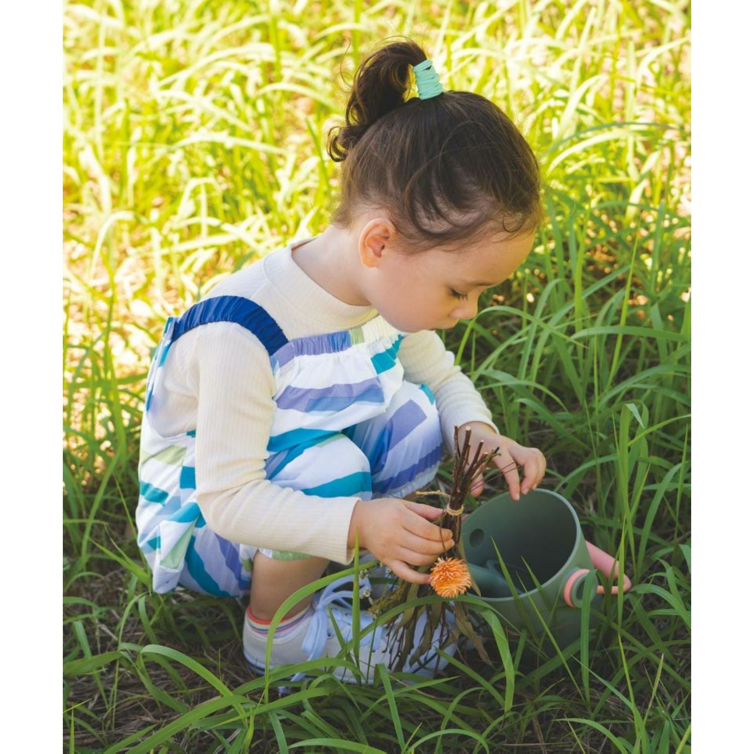 WPC Waterproof Kids Play Wear (80cm-100cm) (Colorful Border)