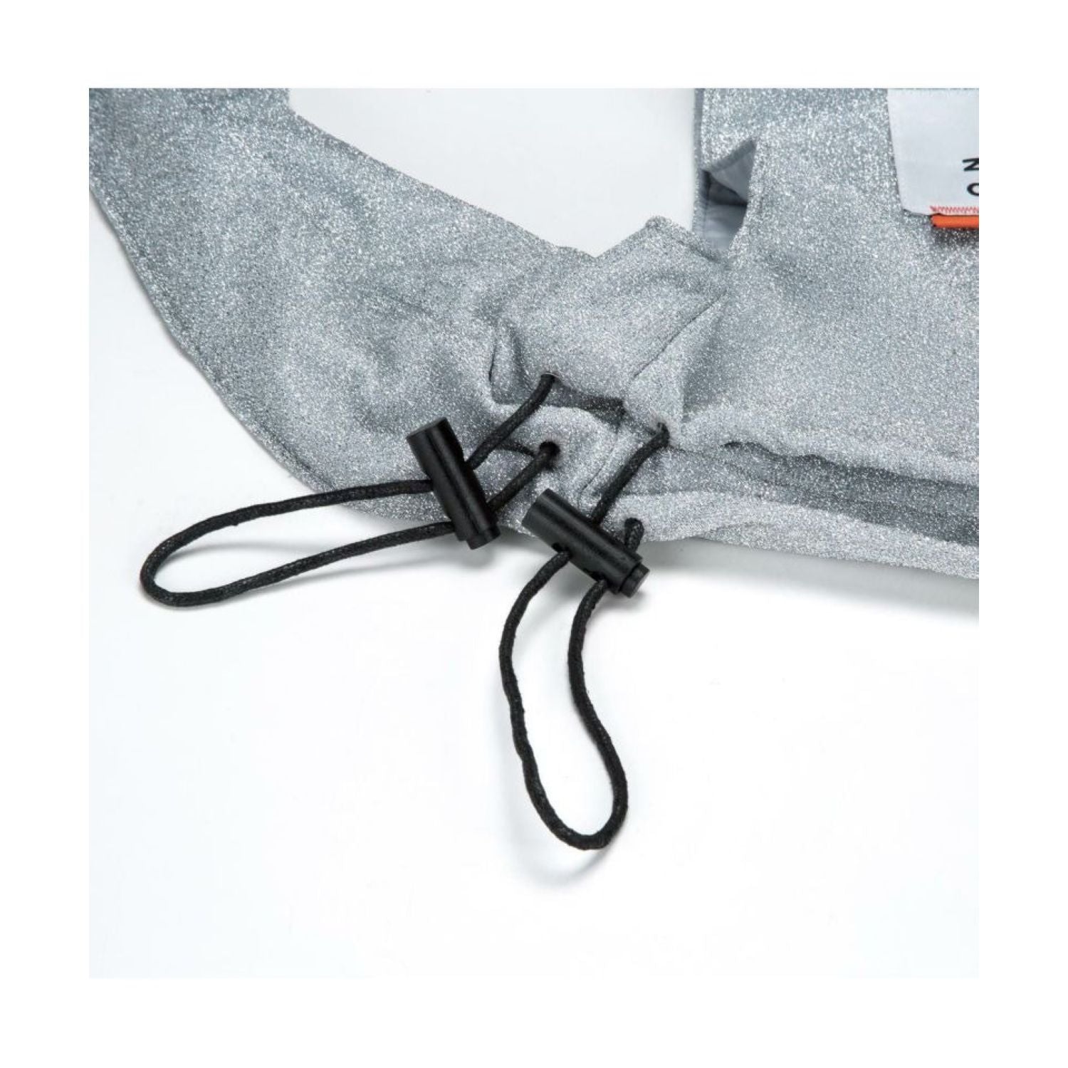 WPC Ondoo Shirring Drawstring Tote Bag (Silver)