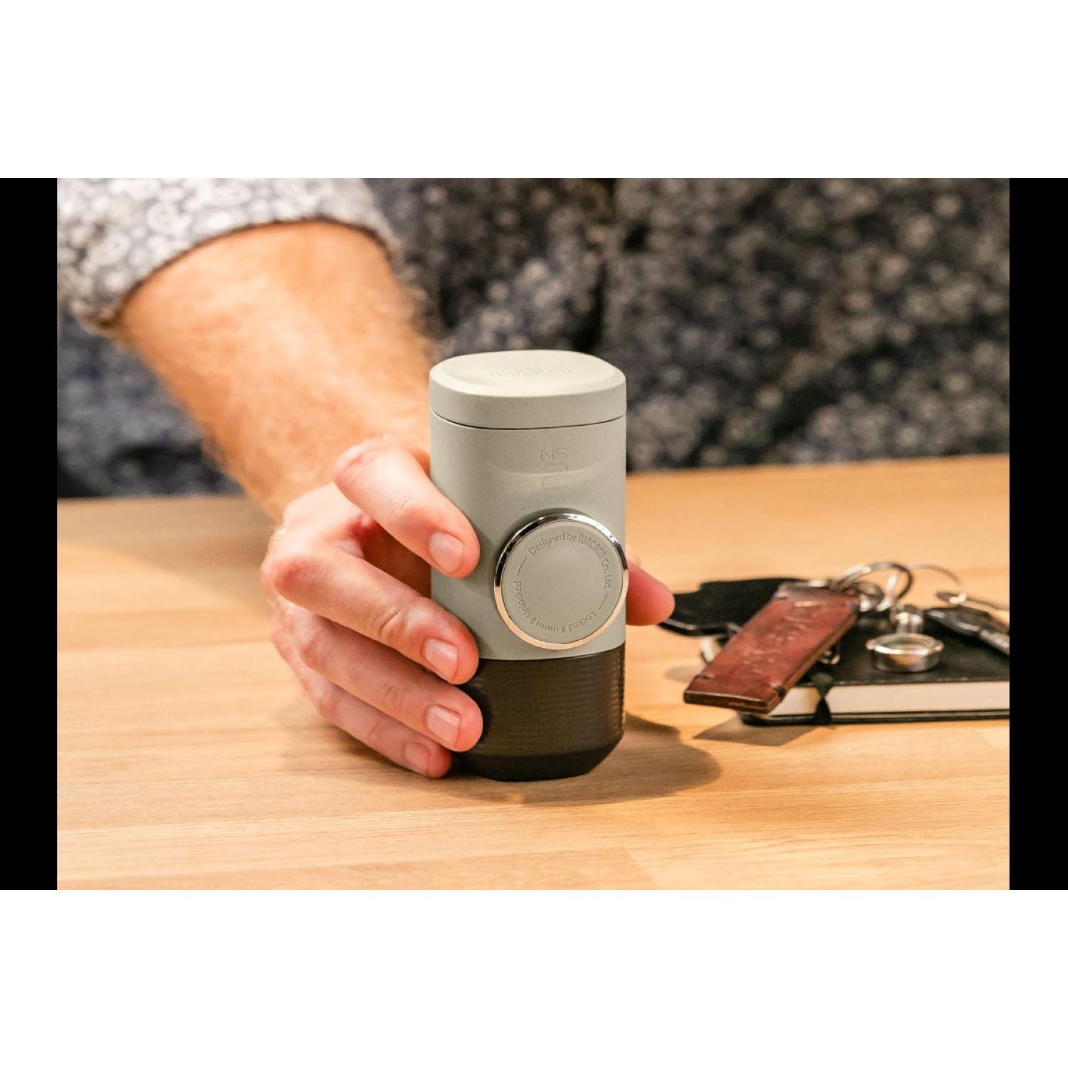 Wacaco Minipresso NS2 Espresso Coffee Maker - Grey Olive