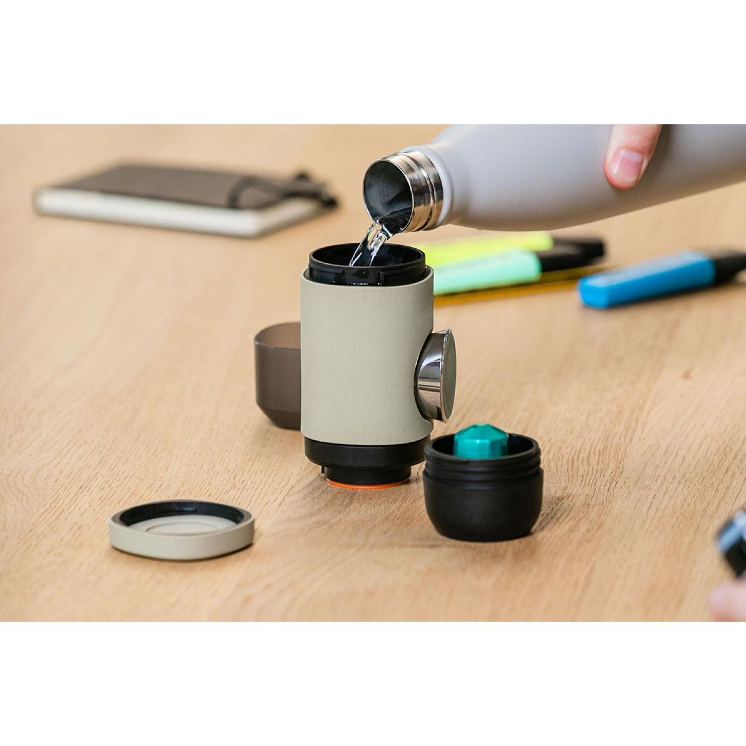 Wacaco Minipresso NS2 Espresso Coffee Maker - Grey Olive