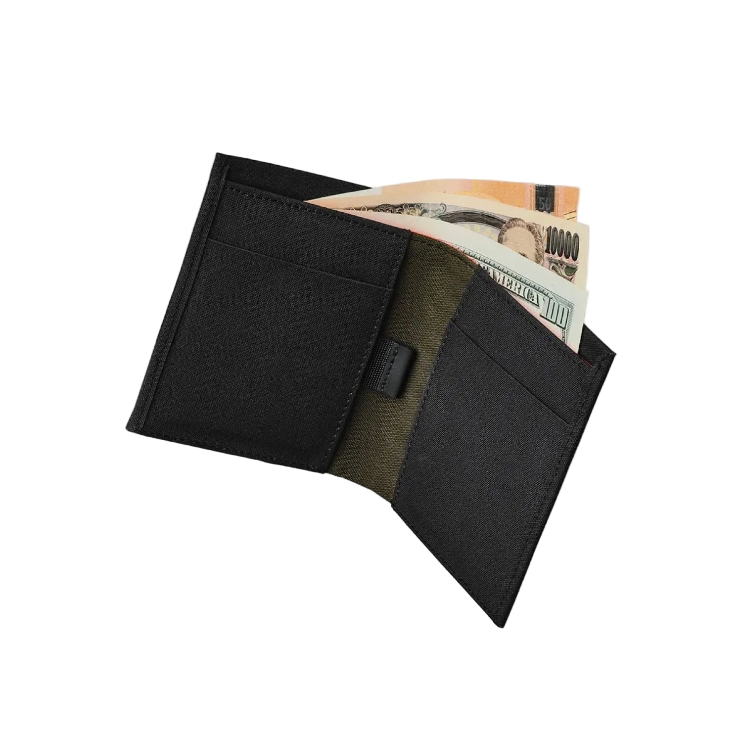 Alpaka Bifold Cash Wallet Axoflux 300D (Black)