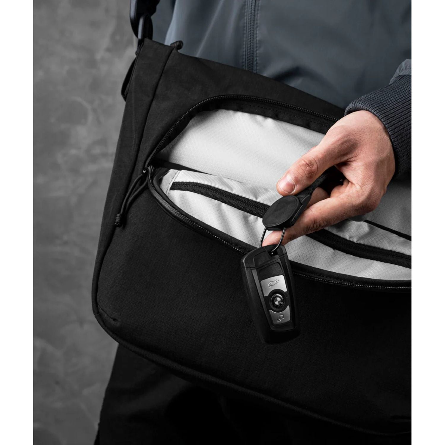 ALPAKA Bravo Tote V2 12L Axoflux 400D Ripstop Nylon (Black)