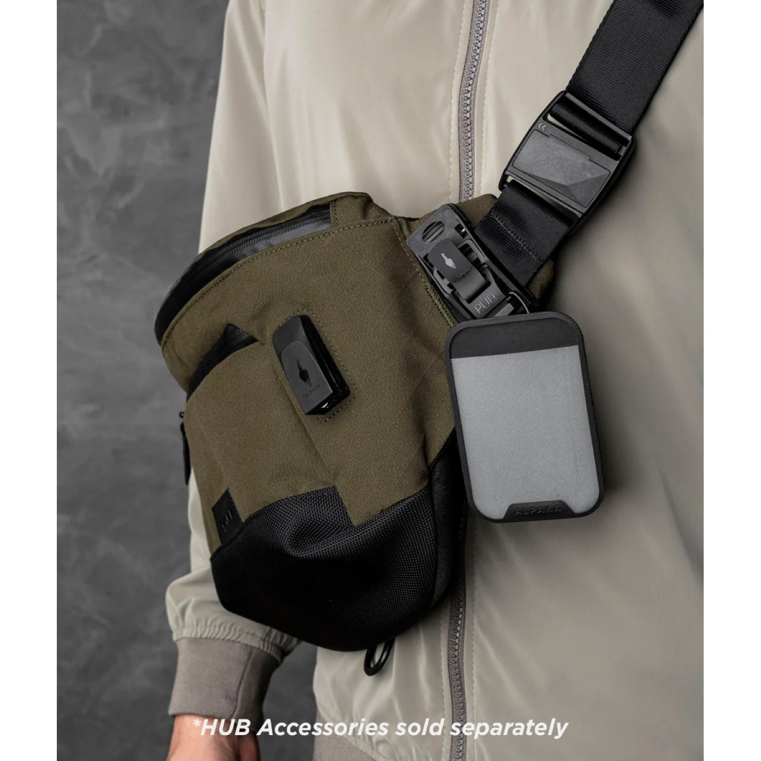 ALPAKA Bravo X Sling V2 Axogrid 300D (Army Green)