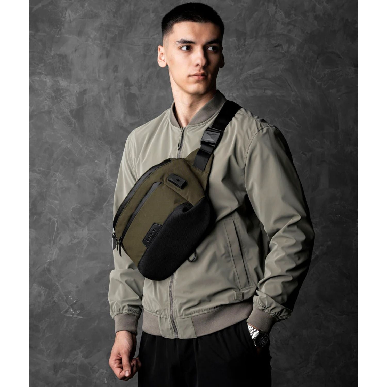 ALPAKA Bravo X Sling V2 Axogrid 300D (Army Green)