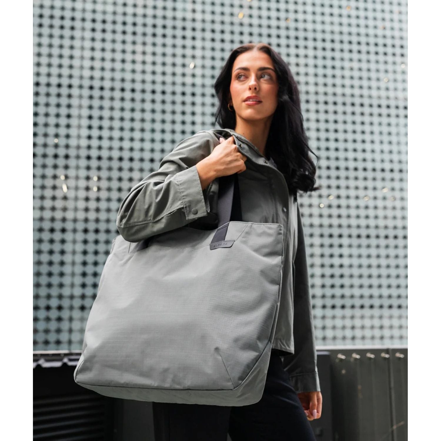 ALPAKA Elements Tote Bag (L) Axoflux 210D (Grey/Grey)