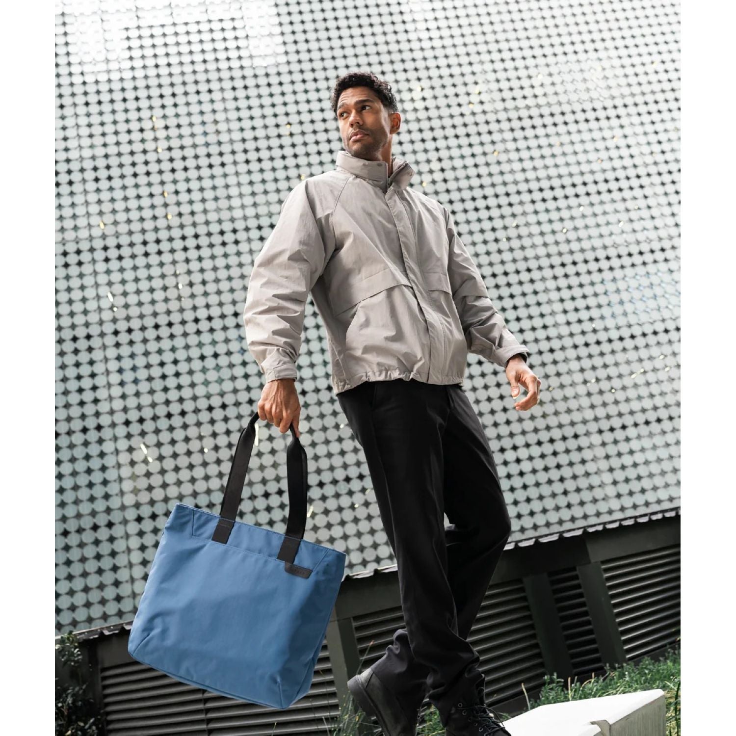 ALPAKA Elements Tote Bag (M) Axoflux 210D (Blue/Grey)