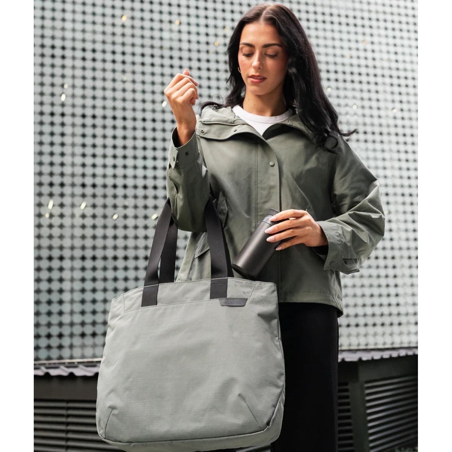 ALPAKA Elements Tote Bag (M) Axoflux 210D (Grey/Grey)