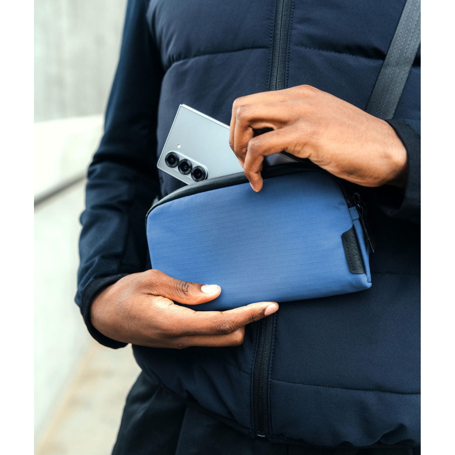 ALPAKA Flight Pouch Axoflux 210D (Blue)