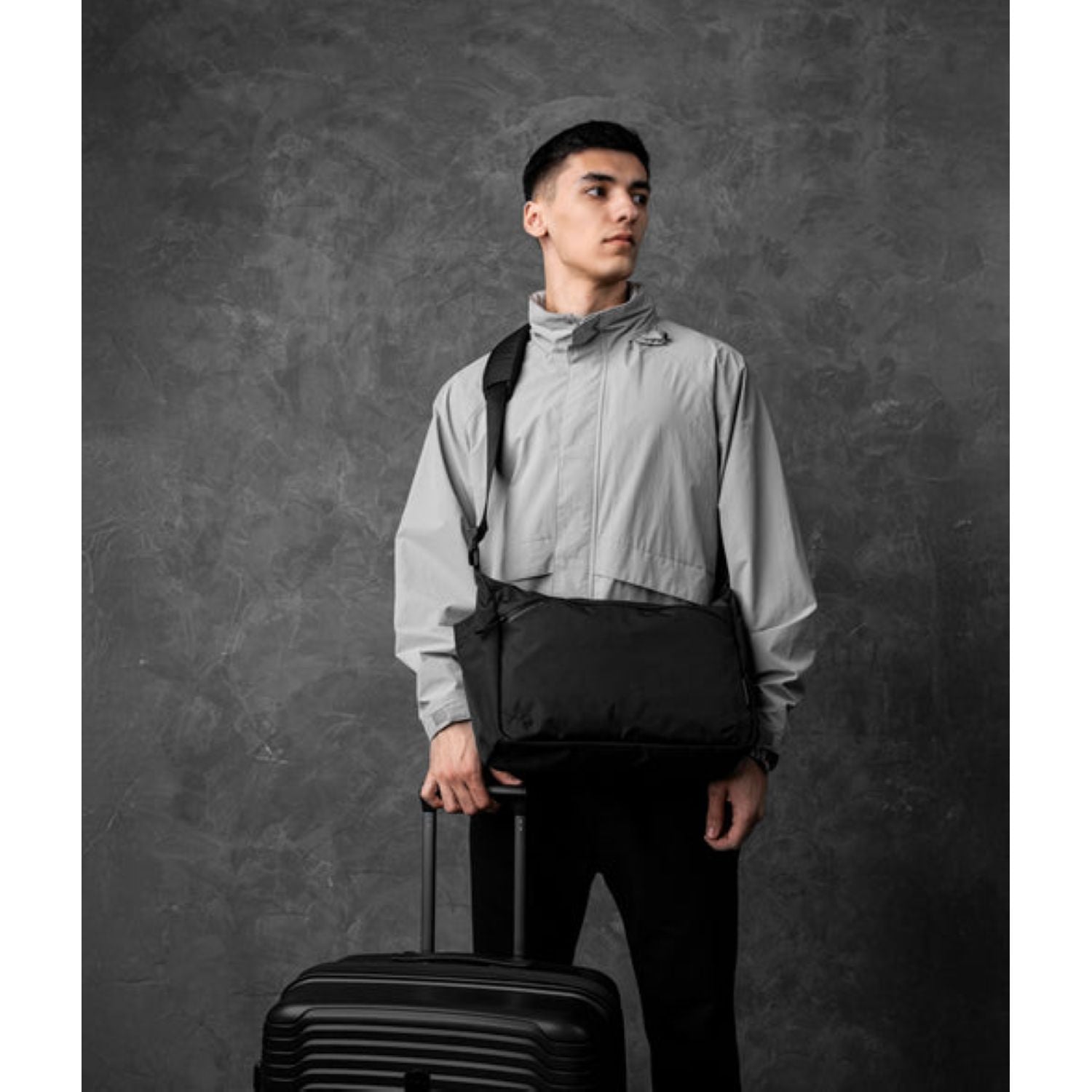 ALPAKA Flight Satchel Axoflux 210D (Black)