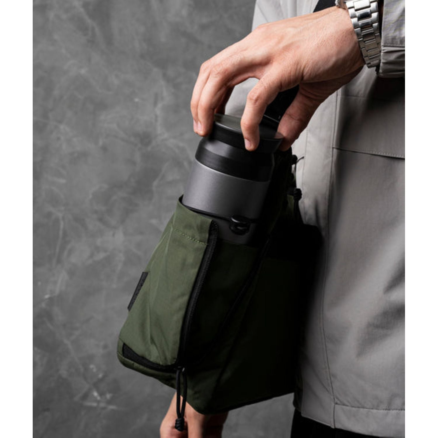 ALPAKA Flight Satchel Axoflux 210D (Green)