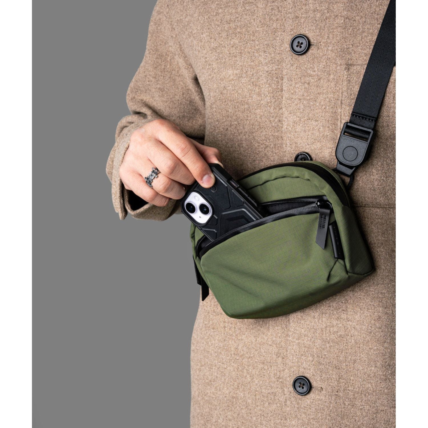 ALPAKA Flight Sling 1L Axoflux 210D (Green)