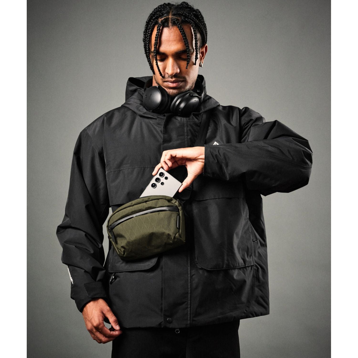 ALPAKA Flight Sling 1L X-Pac VX42 (Olive Green)