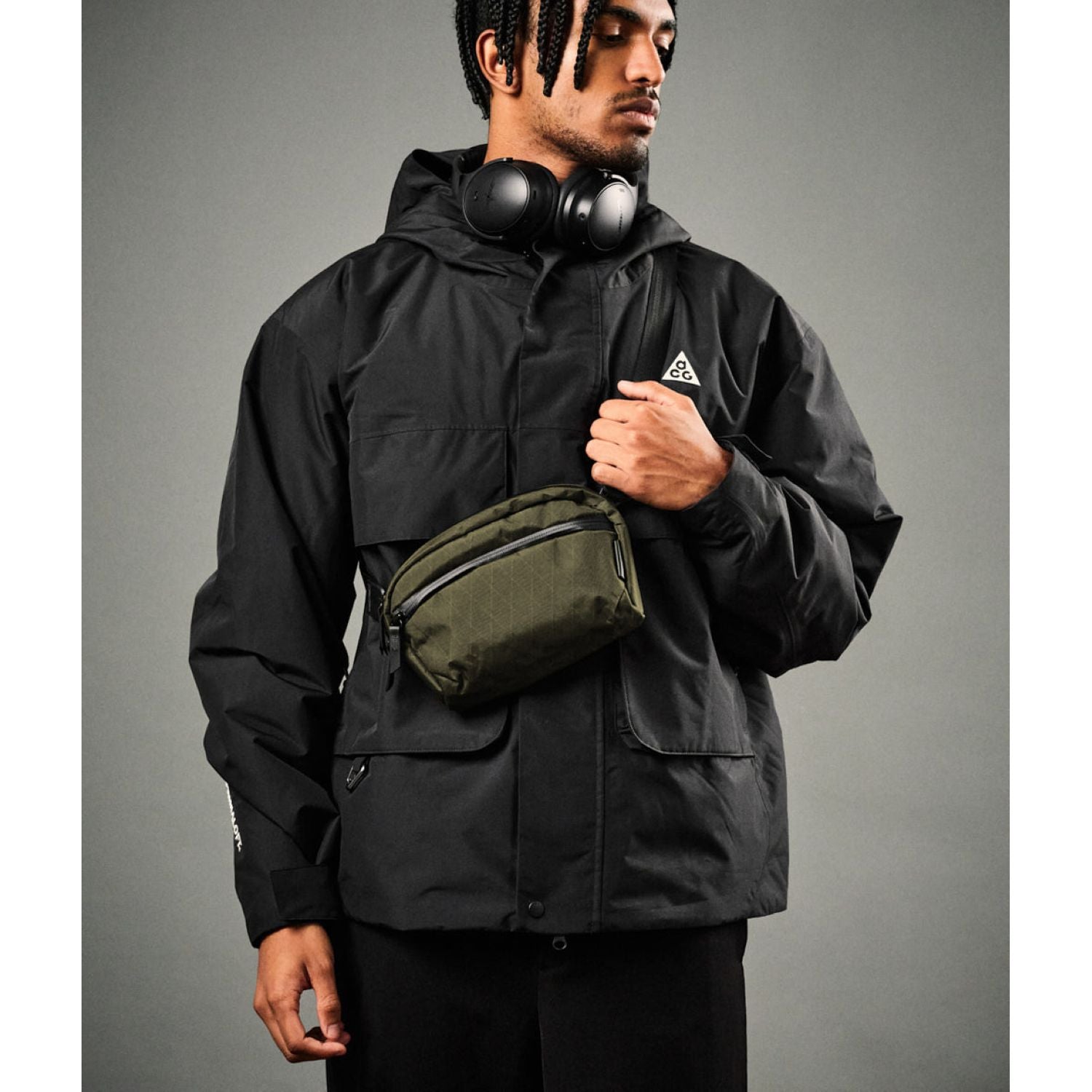 ALPAKA Flight Sling 1L X-Pac VX42 (Olive Green)