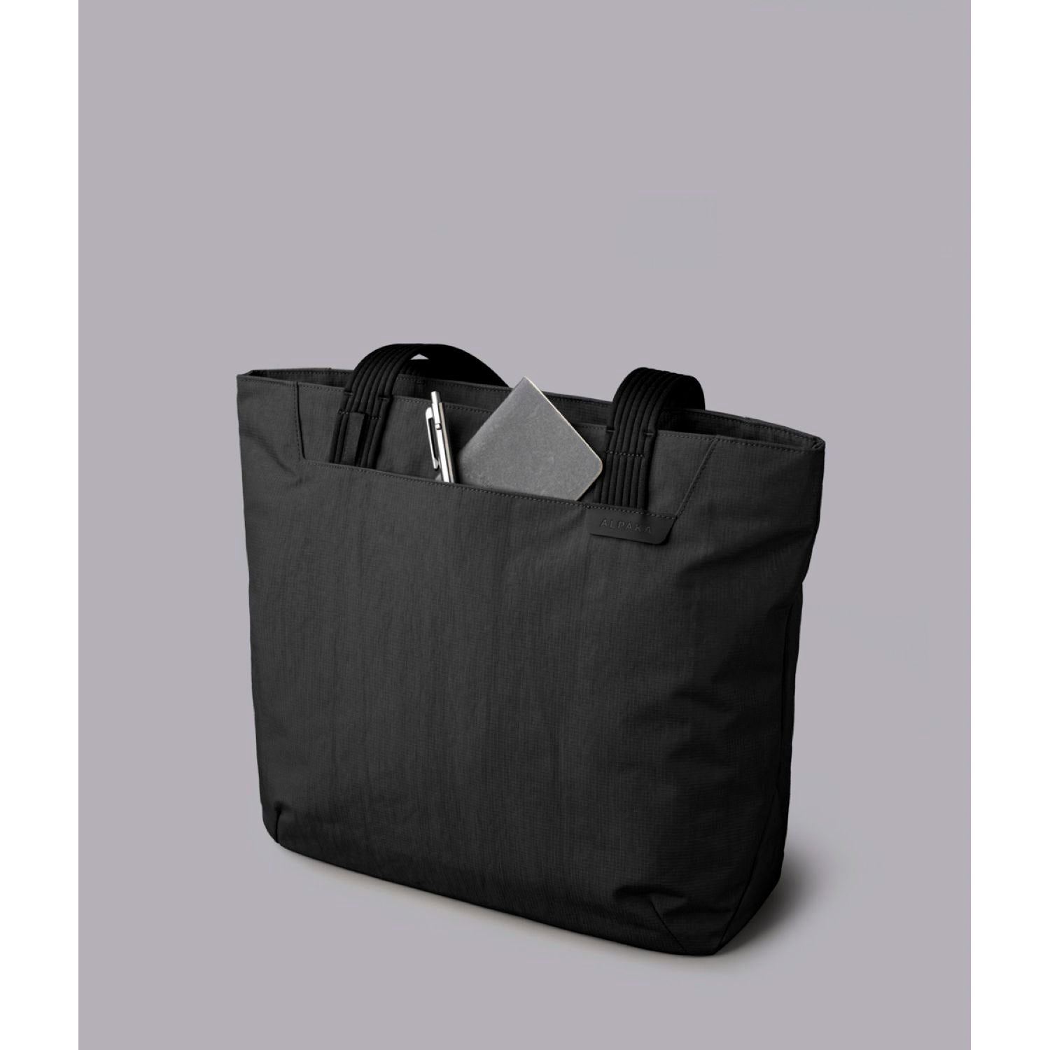 ALPAKA Flight Tote Bag (L) Axoflux 400D (Black)