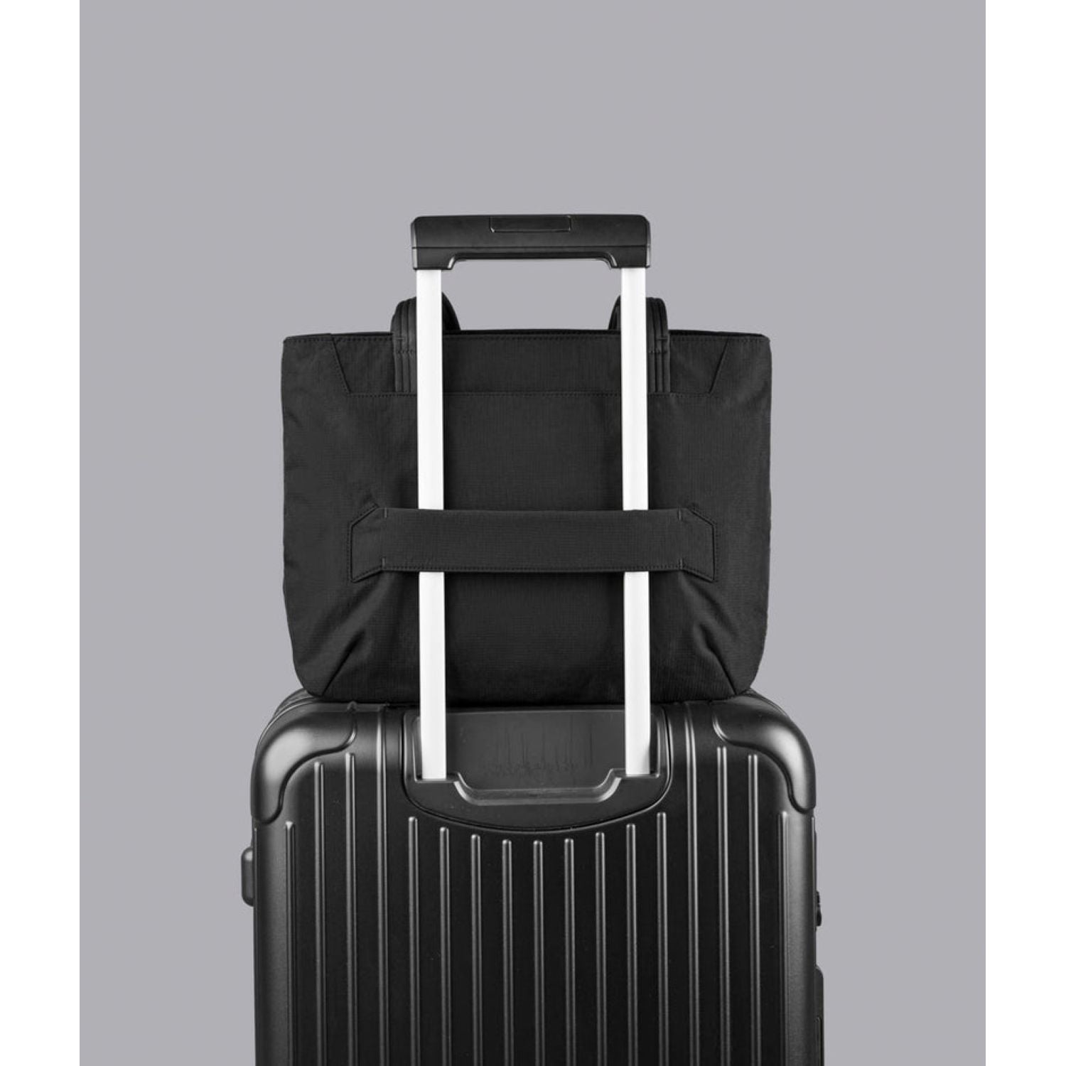 ALPAKA Flight Tote Bag (S) Axoflux 400D Ripstop Nylon (Black)