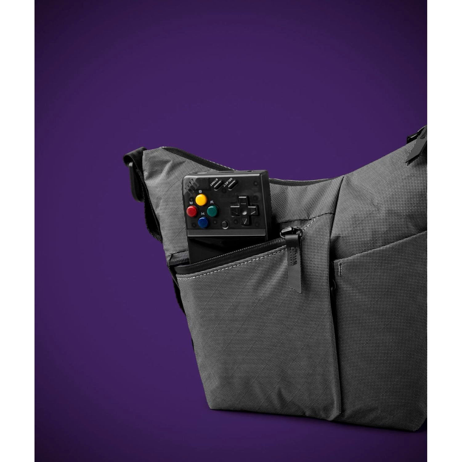 ALPAKA Flow Satchel Cyber Edition 2L Axogrid 100D Apex (Grey)