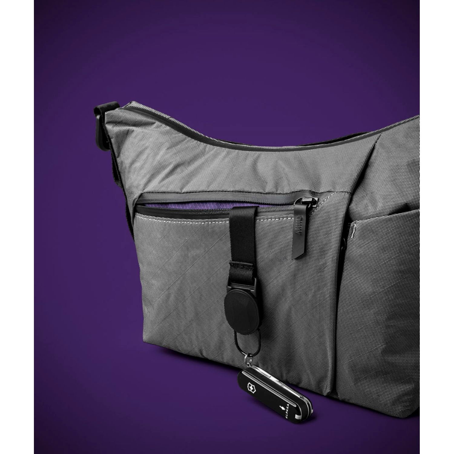 ALPAKA Flow Satchel Cyber Edition 4L Axogrid 100D Apex (Grey)