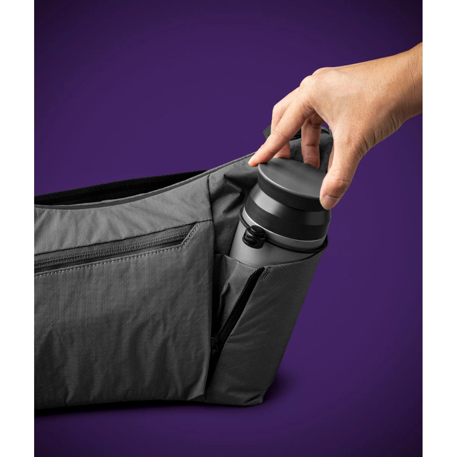 ALPAKA Flow Satchel Cyber Edition 4L Axogrid 100D Apex (Grey)