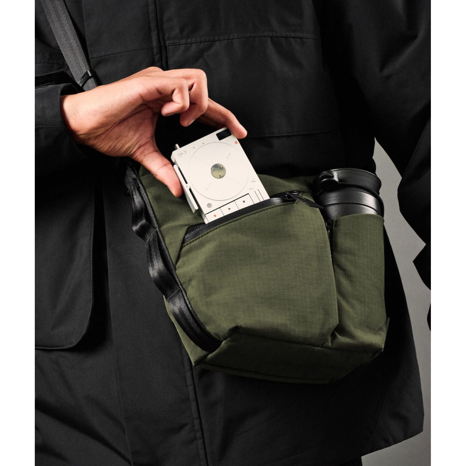 ALPAKA Flow Satchel Mini Axoflux 210D (Green)