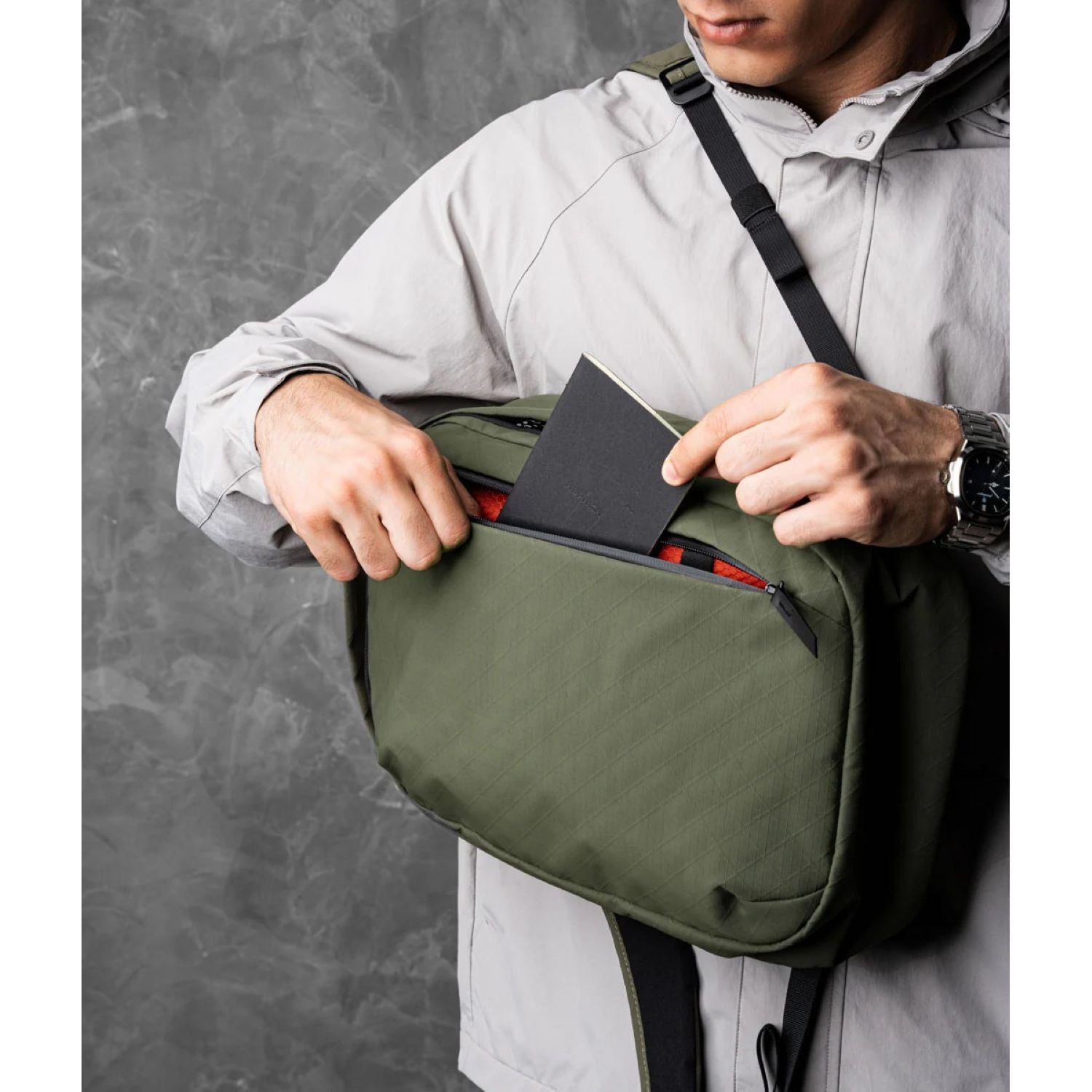 ALPAKA Metro Backpack Axogrid 210D (Army Green)