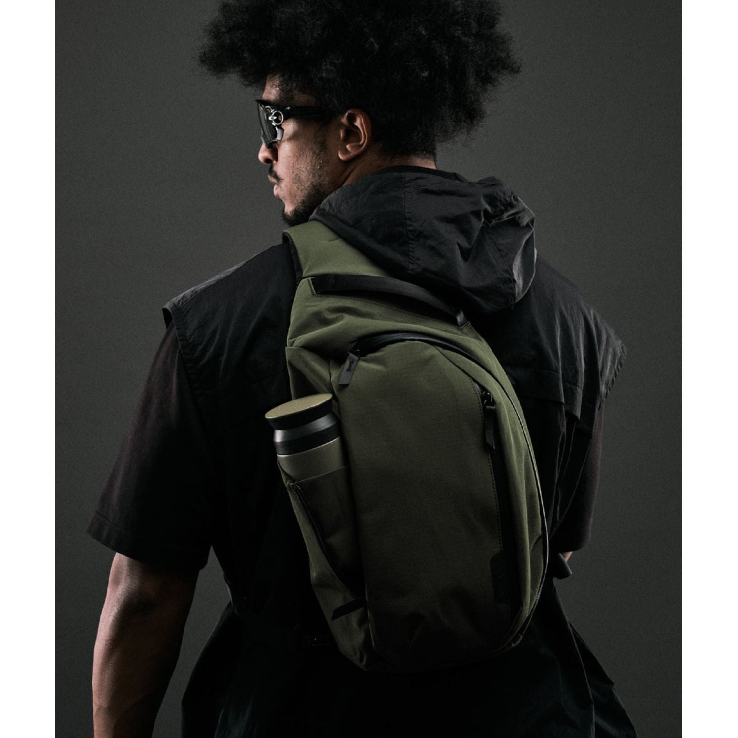 ALPAKA Metro Crossbody Left Shoulder Axoflux 210D (Green)