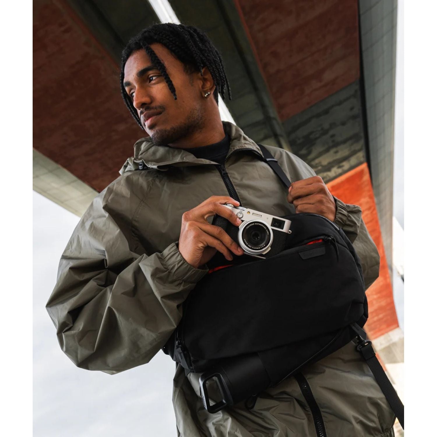 ALPAKA Metro Crossbody Left Shoulder X-Pac VX42 (Black)