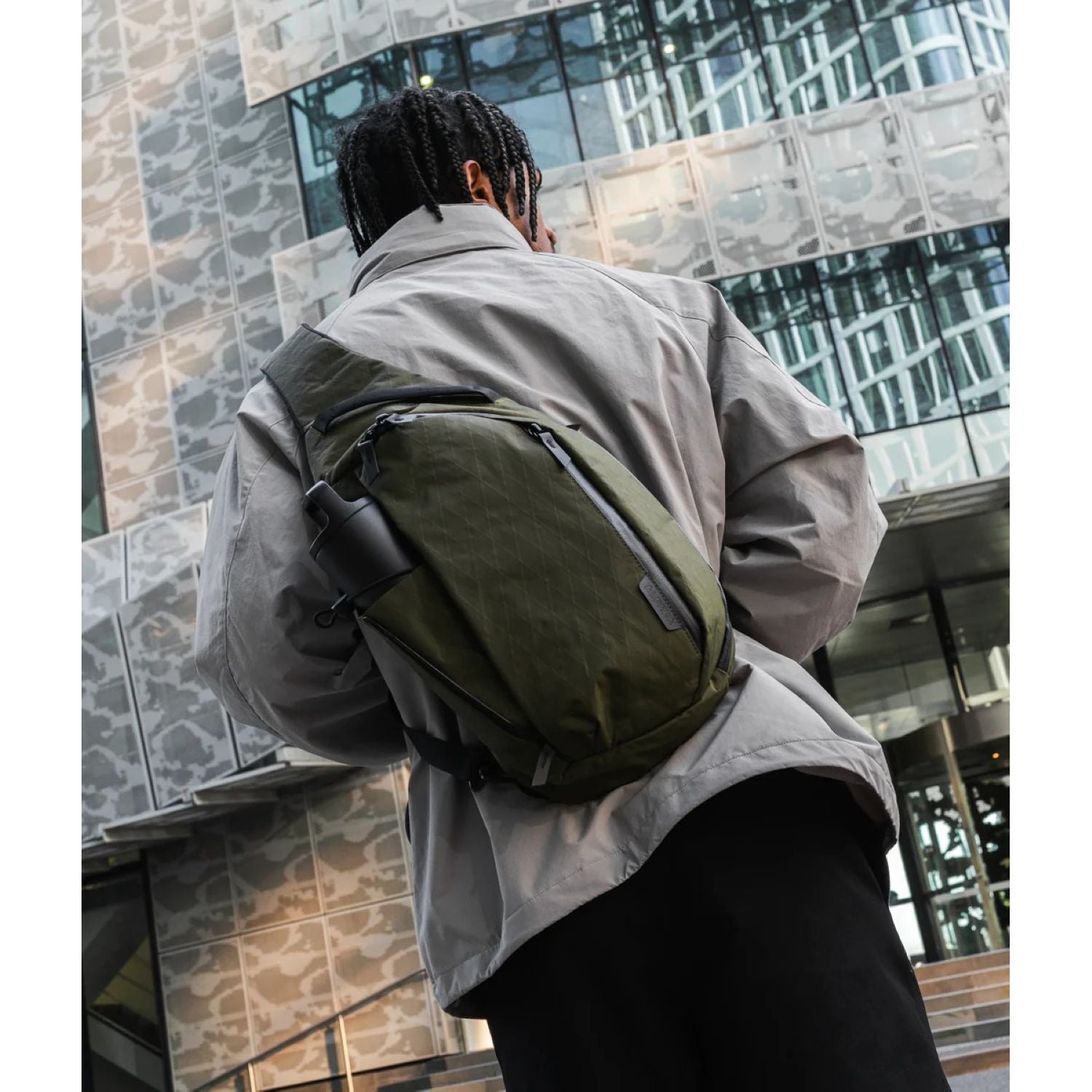 ALPAKA Metro Crossbody Left Shoulder X-Pac VX42 (Olive Green)