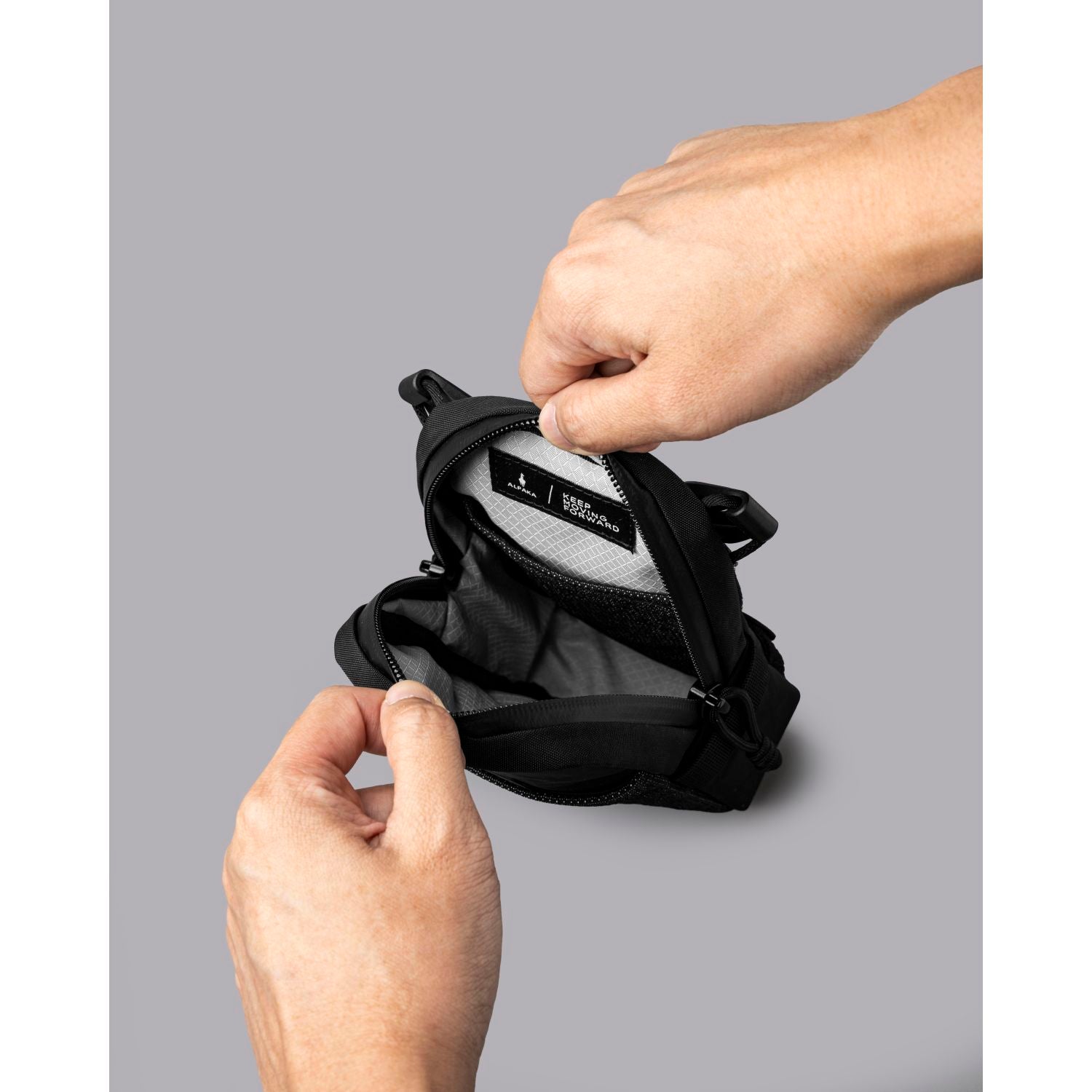 ALPAKA Modular Shoulder Pocket Max Nylon Washed Axoflux 400D (Black)