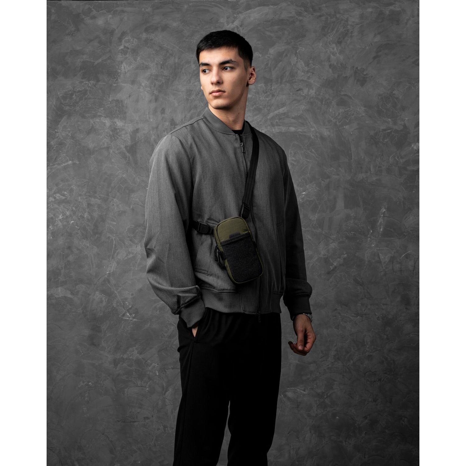 ALPAKA Modular Shoulder Pocket Max Nylon Washed Axoflux 400D (Green)