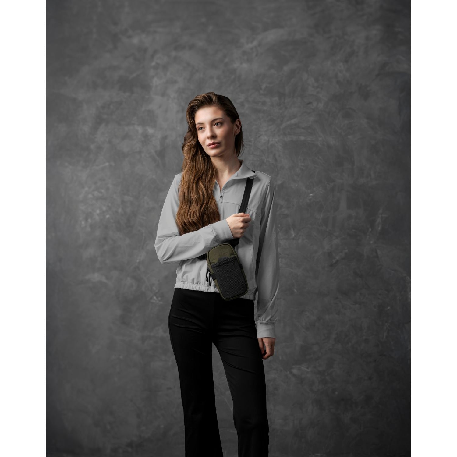 ALPAKA Modular Shoulder Pocket Max Nylon Washed Axoflux 400D (Green)