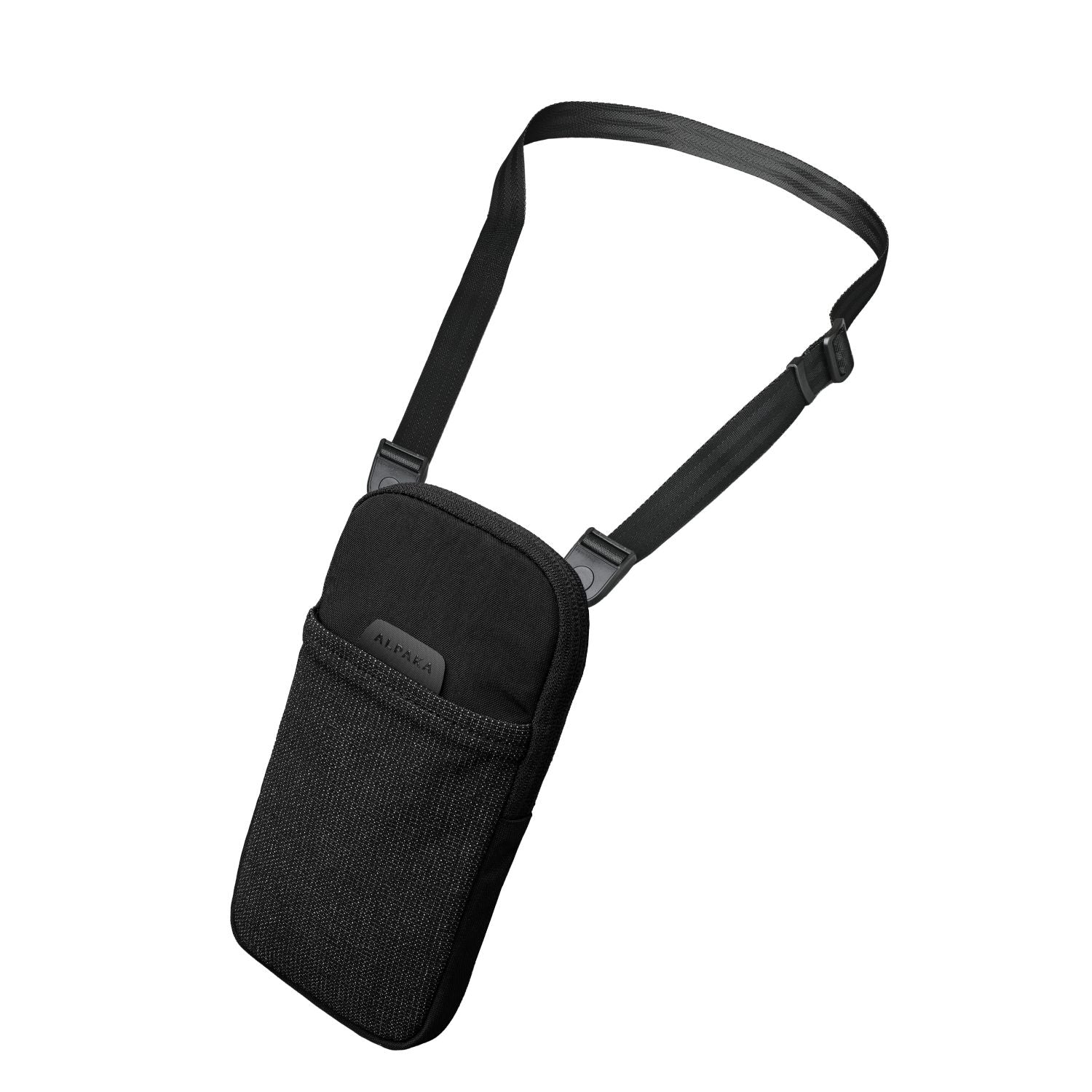 ALPAKA Modular Shoulder Pocket Slim Nylon Washed Axoflux 400D (Black)