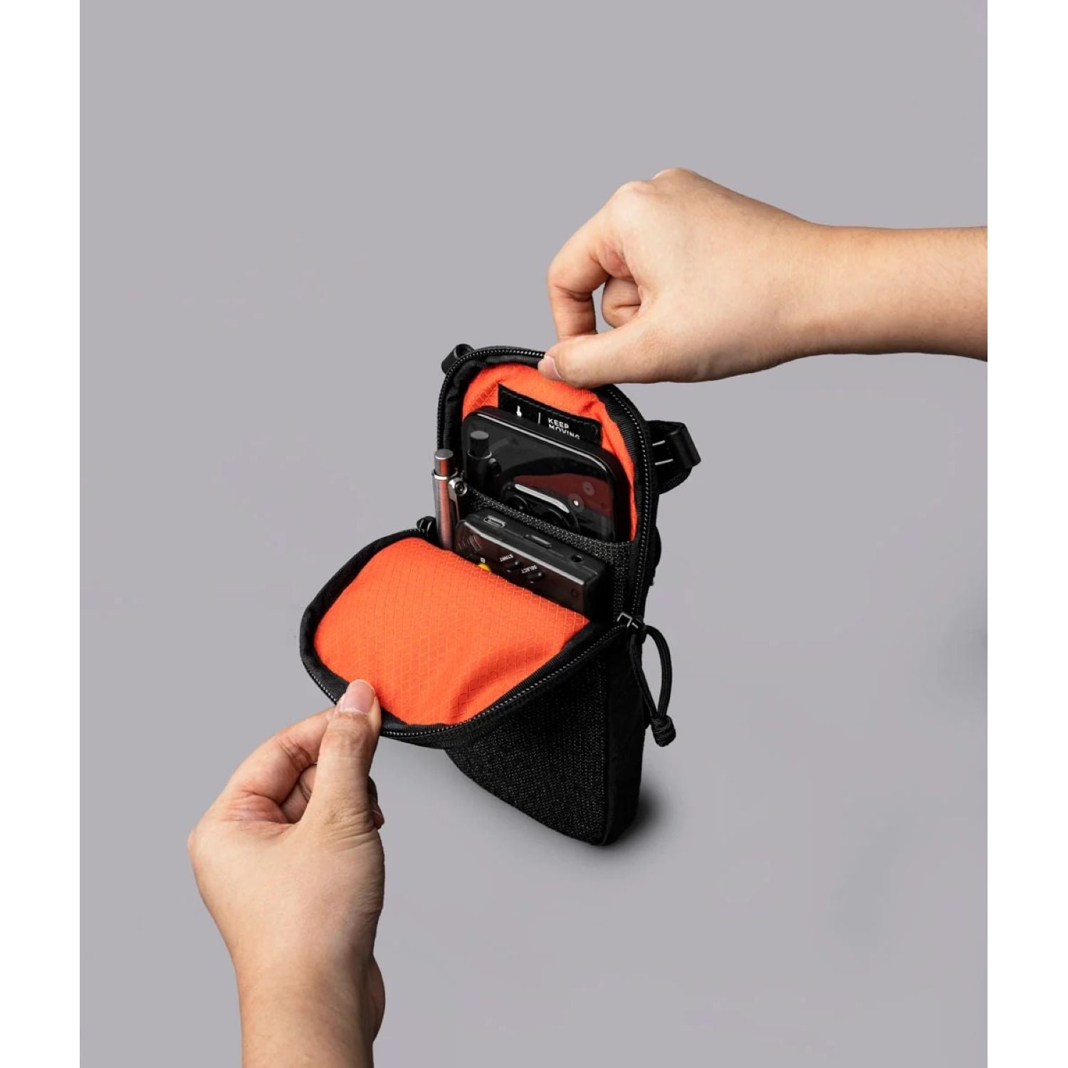 ALPAKA Modular Shoulder Pocket Slim Ultradyne 100D (Black)