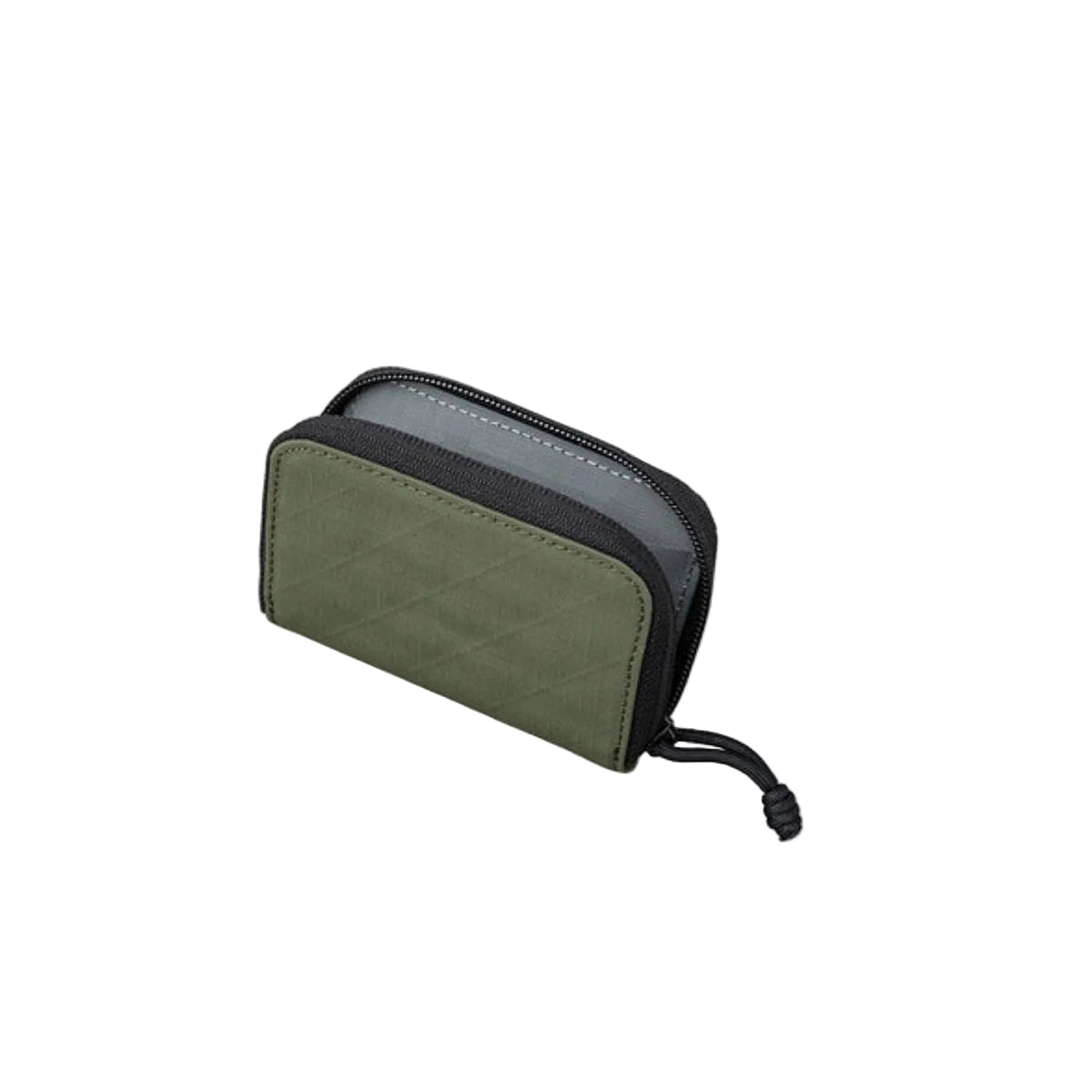 ALPAKA Zip Coin Wallet Axogrid 210D (Green) – The Planet Traveller