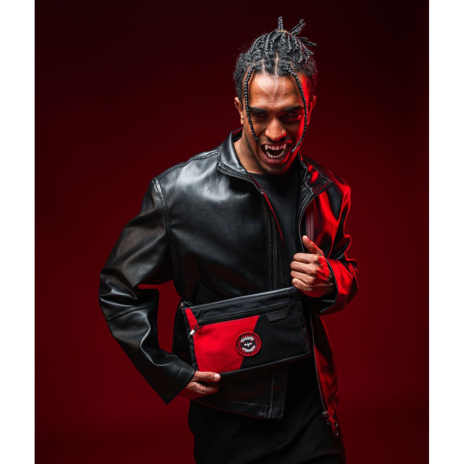 ALPAKA Zip Pouch Max Axoflux 210D - Vampire Edition Black