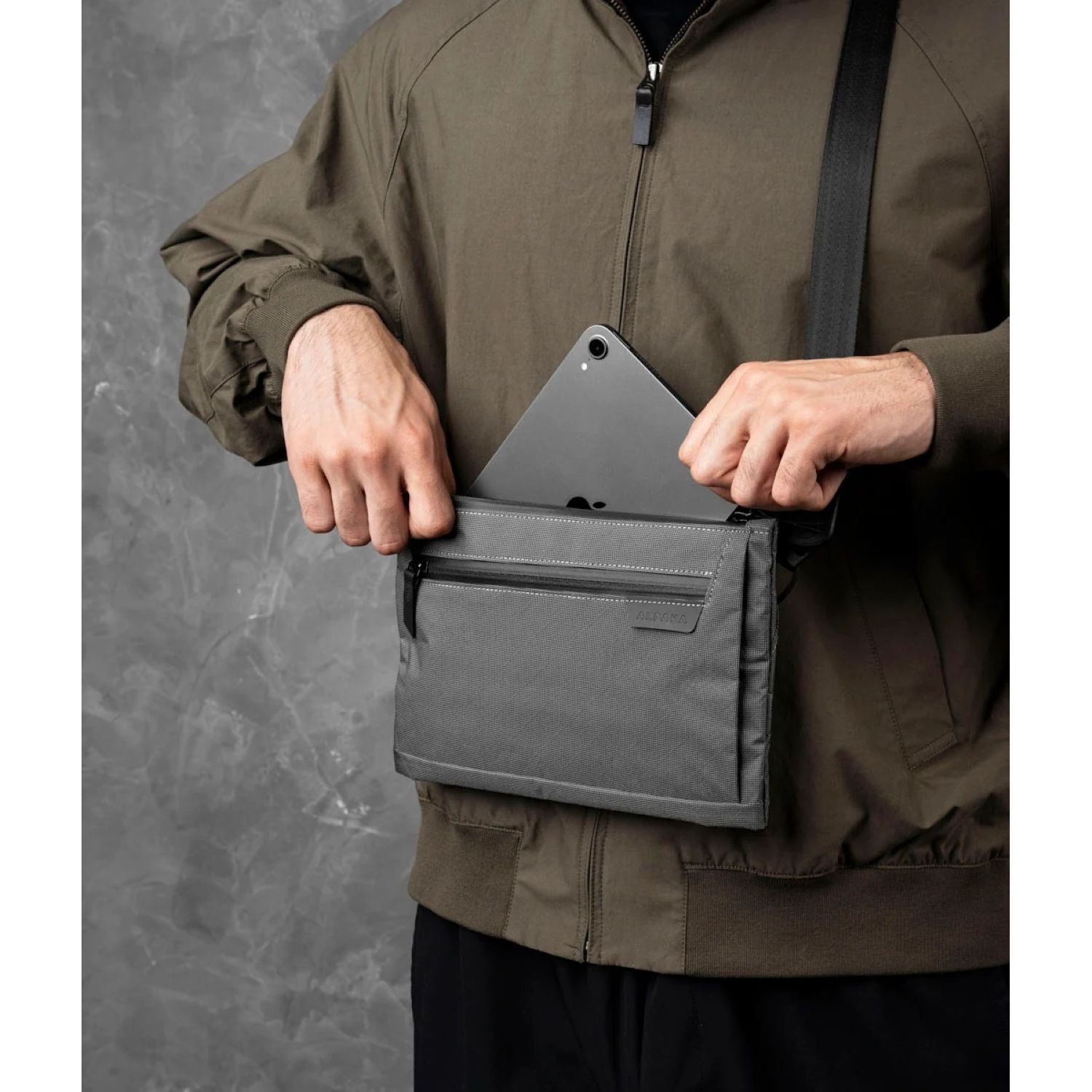 ALPAKA Zip Pouch Max V2 Ultradyne 100D (Grey)