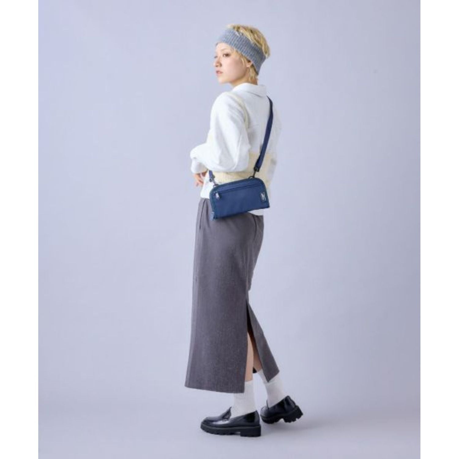 Anello Cosmic Multi-functional Shoulder Bag (Beige)