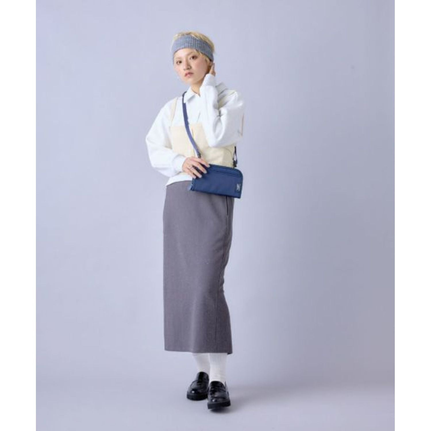 Anello Cosmic Multi-functional Shoulder Bag (Navy)