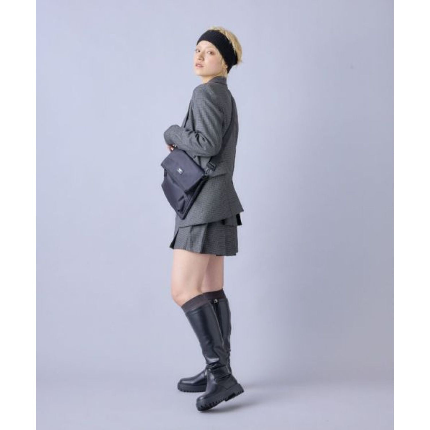 Anello Cosmic Shoulder Bag (Navy)